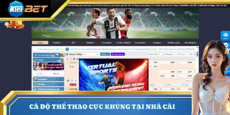 Cá độ thể thao cực khủng tại nhà cái