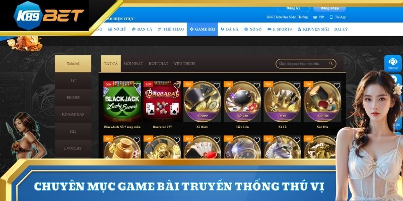 Chuyên mục Game bài truyền thống thú vị