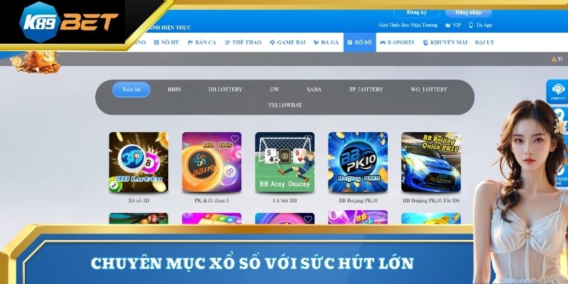 Chuyên mục xổ số với sức hút lớn