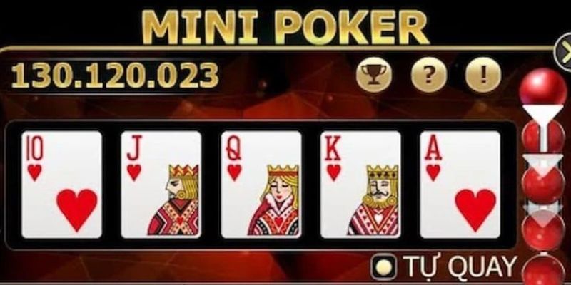 Hướng dẫn cách chơi Mini Poker K89BET chi tiết